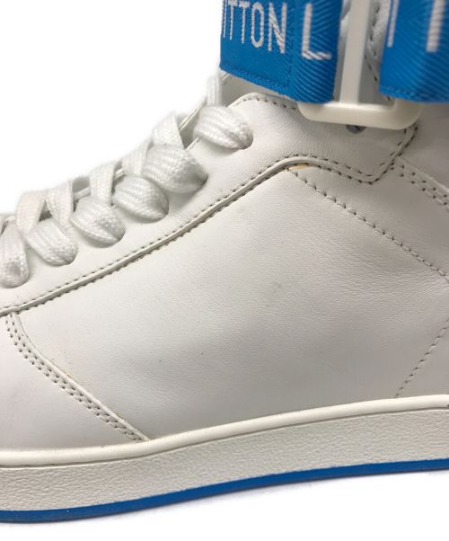 LOUIS VUITTON（ルイ ヴィトン）LOUIS VUITTON (ルイ ヴィトン) リヴォリ・ライン ハイカットスニーカー　1A2D05　MS0196 ホワイト サイズ: 5 1/2の古着・服飾アイテム