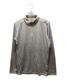 ARC'TERYX VEILANCE（アークテリクスヴェイランス）の古着「フレーム ロングスリーブ ポロ　X000007226」｜グレー