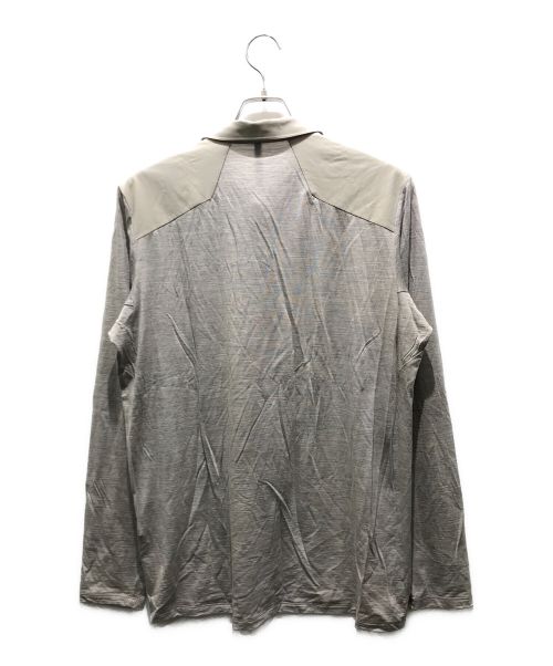 ARC'TERYX VEILANCE（アークテリクスヴェイランス）ARC'TERYX VEILANCE (アークテリクス ヴェイランス) フレーム ロングスリーブ ポロ　X000007226 グレー サイズ:Mの古着・服飾アイテム