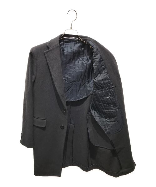 TAGLIATORE（タリアトーレ）TAGLIATORE (タリアトーレ) カシミヤブレンドチェスターコート　CSBM13B ネイビー サイズ:46の古着・服飾アイテム