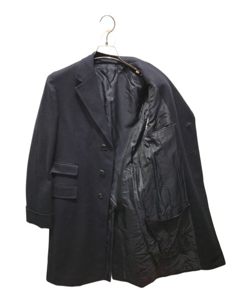 CARUSO（カルーゾ）CARUSO (カルーゾ) オーバーチェスターコート　BJ533F ネイビー サイズ:46の古着・服飾アイテム