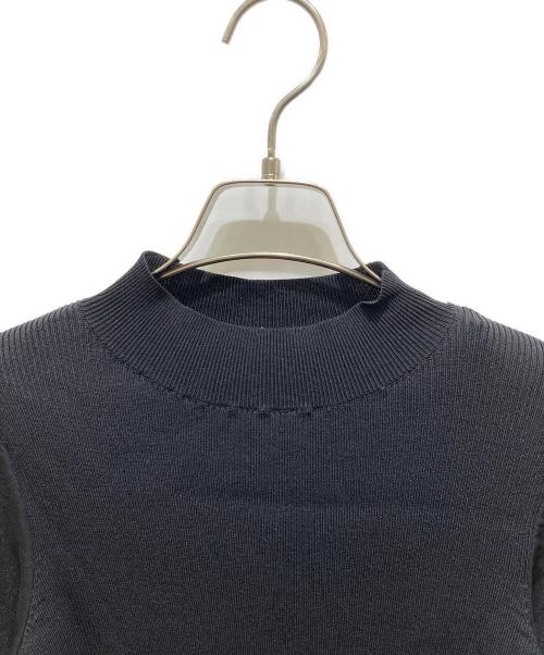 Diagram GRACE CONTINENTAL（ダイアグラム グレースコンチネンタル）Diagram GRACE CONTINENTAL (ダイアグラム グレースコンチネンタル) チュールスリーブニットトップ　0323343104 ブラック サイズ:36 未使用品の古着・服飾アイテム