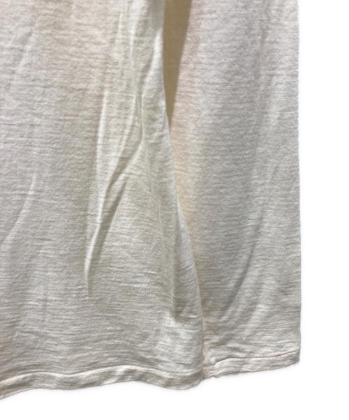YOHJI YAMAMOTO（ヨウジヤマモト）YOHJI YAMAMOTO (ヨウジヤマモト) ウールカットソー アイボリー サイズ:Mの古着・服飾アイテム