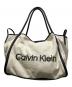 Calvin Klein（カルバンクライン）の古着「リゾート キャンバス トートバッグ」｜アイボリー