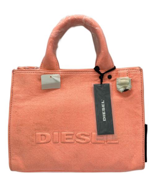DIESEL（ディーゼル）DIESEL (ディーゼル) 2WAYショルダーバッグ オレンジの古着・服飾アイテム