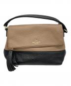 Kate Spadeケイトスペード）の古着「2WAYショルダーバッグ」｜ベージュ×ブラック