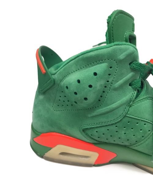 NIKE（ナイキ）NIKE (ナイキ) ハイカットスニーカー　AIR JORDAN 6 RETRO GATORADE GREEN AJ5986-335 グリーン サイズ:28の古着・服飾アイテム