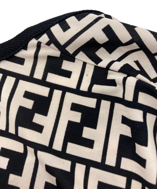 FENDI JEANS（フェンディ ジーンズ）FENDI JEANS (フェンディ ジーンズ) ズッカ柄カットソー　代理店表記無し ホワイト サイズ:38の古着・服飾アイテム