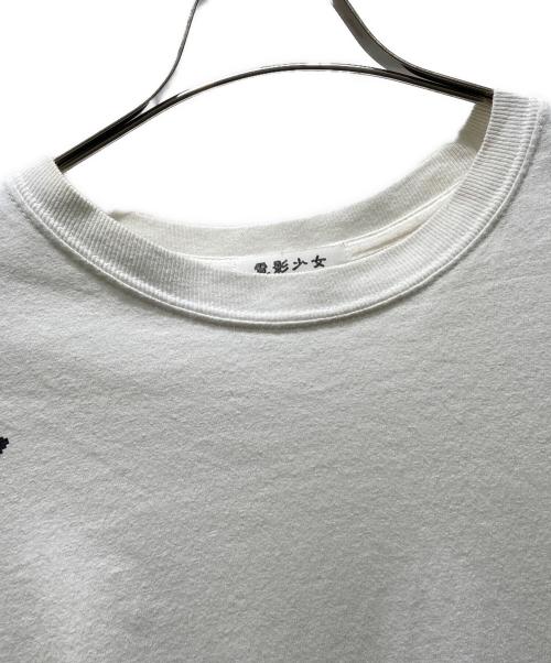 flagstuff（フラグスタフ）FLAGSTUFF (フラグスタフ) 電影少女 (デンエイショウジョ) プリントカットソー　19SS-FS×VG-03 ホワイト サイズ:XLの古着・服飾アイテム