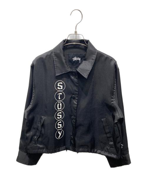stussy（ステューシー）stussy (ステューシー) コーチジャケット ブラック サイズ:Mの古着・服飾アイテム