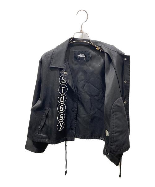 stussy（ステューシー）stussy (ステューシー) コーチジャケット ブラック サイズ:Mの古着・服飾アイテム