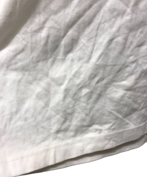 1piu1uguale3（ウノピュウノウグァーレトレ）1piu1uguale3 (ウノ ピゥ ウノ ウグァーレ トレ) FIXER (フィクサー) PRINT T-SHIRT PREMIUM SMOOTH Aperiamo　MRT322 ホワイト サイズ:不明の古着・服飾アイテム