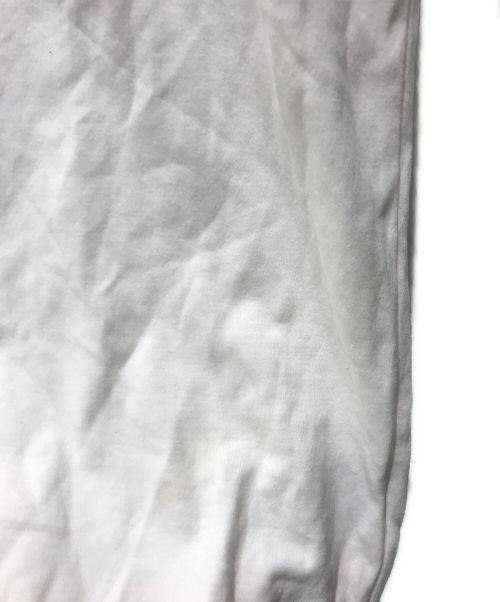 1piu1uguale3（ウノピュウノウグァーレトレ）1piu1uguale3 (ウノ ピゥ ウノ ウグァーレ トレ) FIXER (フィクサー) PRINT T-SHIRT PREMIUM SMOOTH Aperiamo　MRT322 ホワイト サイズ:不明の古着・服飾アイテム