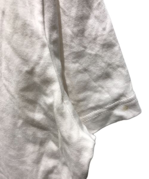 1piu1uguale3（ウノピュウノウグァーレトレ）1piu1uguale3 (ウノ ピゥ ウノ ウグァーレ トレ) FIXER (フィクサー) PRINT T-SHIRT PREMIUM SMOOTH Aperiamo　MRT322 ホワイト サイズ:不明の古着・服飾アイテム