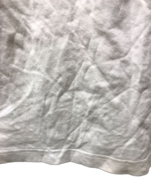 1piu1uguale3（ウノピュウノウグァーレトレ）1piu1uguale3 (ウノ ピゥ ウノ ウグァーレ トレ) FIXER (フィクサー) PRINT T-SHIRT PREMIUM SMOOTH Aperiamo　MRT322 ホワイト サイズ:不明の古着・服飾アイテム