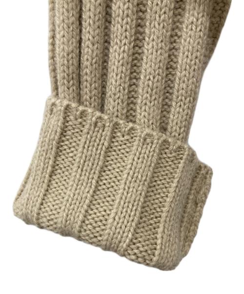 DIESEL（ディーゼル）DIESEL (ディーゼル) ハイネックジップニット ベージュ サイズ:Mの古着・服飾アイテム