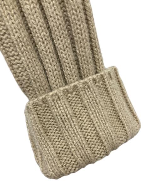 DIESEL（ディーゼル）DIESEL (ディーゼル) ハイネックジップニット ベージュ サイズ:Mの古着・服飾アイテム