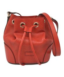 GUCCI（グッチ）の古着「ディアマンテショルダーバッグ　354229　502752」｜オレンジ