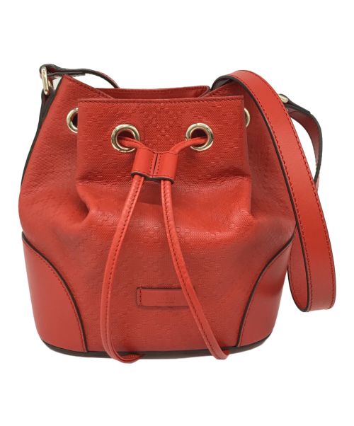 GUCCI（グッチ）GUCCI (グッチ) ディアマンテショルダーバッグ　354229　502752 オレンジの古着・服飾アイテム