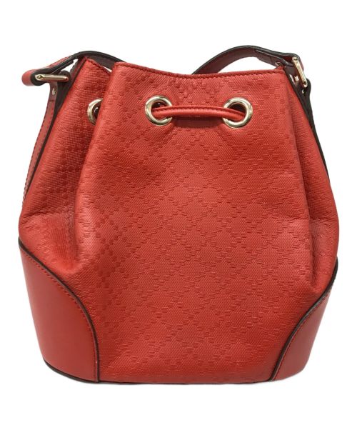 GUCCI（グッチ）GUCCI (グッチ) ディアマンテショルダーバッグ　354229　502752 オレンジの古着・服飾アイテム