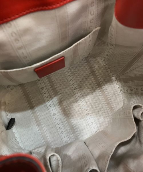 GUCCI（グッチ）GUCCI (グッチ) ディアマンテショルダーバッグ　354229　502752 オレンジの古着・服飾アイテム