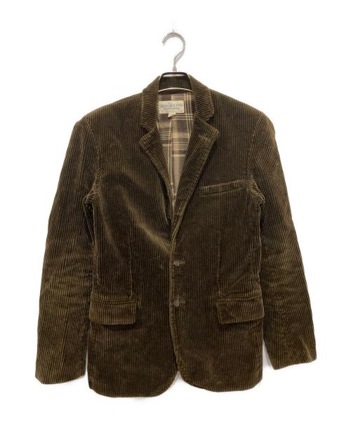 Denim & Supply Ralph Lauren（デニム＆サプライ ラルフローレン）Denim & Supply Ralph Lauren (デニム＆サプライ ラルフローレン) コーデュロイ2Bジャケット ブラウン サイズ:XSの古着・服飾アイテム