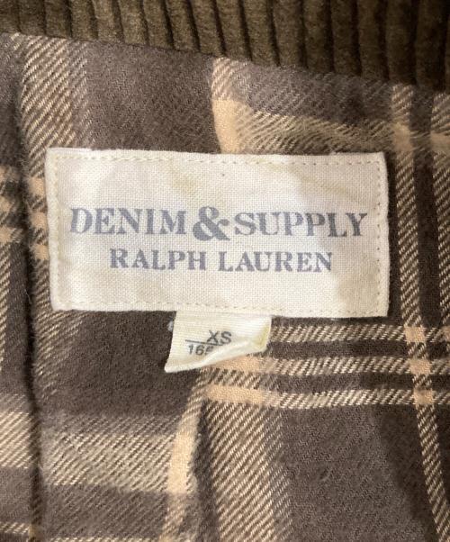 Denim & Supply Ralph Lauren（デニム＆サプライ ラルフローレン）Denim & Supply Ralph Lauren (デニム＆サプライ ラルフローレン) コーデュロイ2Bジャケット ブラウン サイズ:XSの古着・服飾アイテム