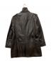 LICORICE (リコリス) レザーコート ブラウン サイズ:LL：6000円