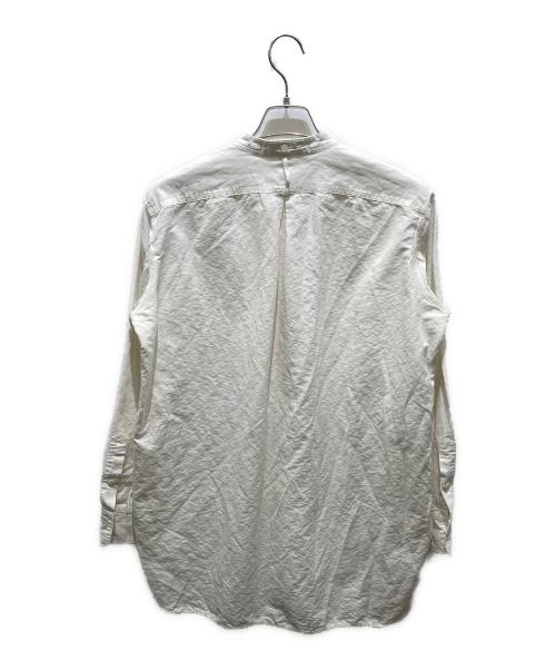 SUS SOUS（シュスー）SUS SOUS (シュスー) オフィサーシャツ　03-SS01116 ホワイト サイズ:9の古着・服飾アイテム