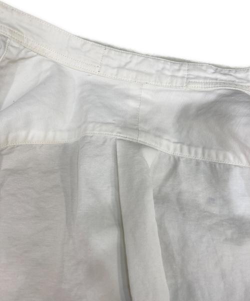 SUS SOUS（シュスー）SUS SOUS (シュスー) オフィサーシャツ　03-SS01116 ホワイト サイズ:9の古着・服飾アイテム