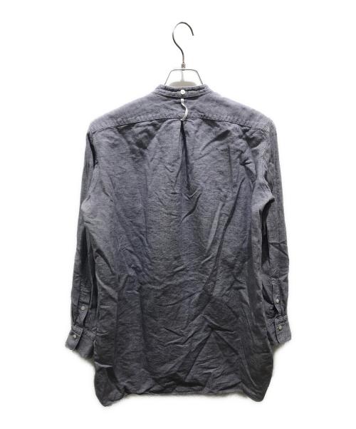 SUS SOUS（シュスー）SUS SOUS (シュスー) オフィサーシャツ　03-SS01107 ブルー サイズ:7の古着・服飾アイテム