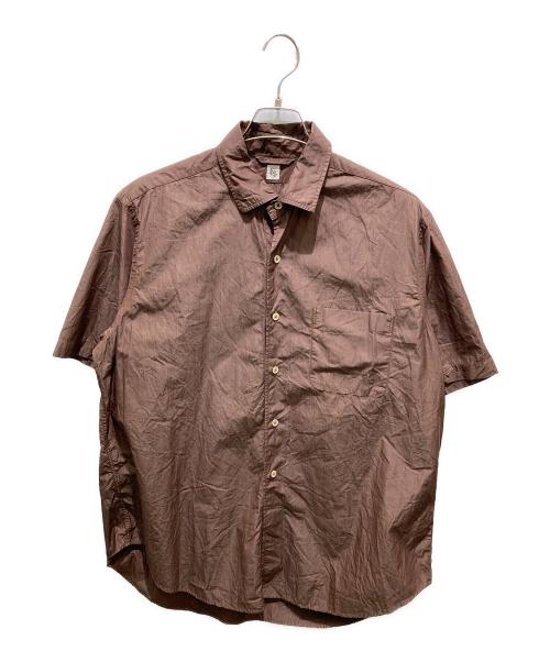KAPTAIN SUNSHINE（キャプテンサンシャイン）KAPTAIN SUNSHINE (キャプテンサンシャイン) 半袖シャツ　KS20SSH13 ブラウン サイズ:38の古着・服飾アイテム