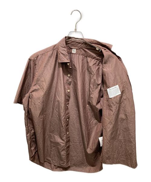 KAPTAIN SUNSHINE（キャプテンサンシャイン）KAPTAIN SUNSHINE (キャプテンサンシャイン) 半袖シャツ　KS20SSH13 ブラウン サイズ:38の古着・服飾アイテム