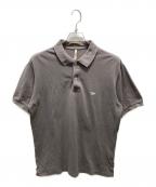 SCYEBASICS×B-SHOPサイベーシックス×ビショップ）の古着「鹿の子ポロシャツ　5123-21453」｜ブラック