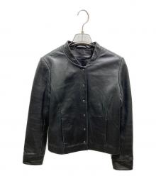 Comptoir des Cotonniers（コントワー・デ・コトニエ）の古着「シープレザージャケット」｜ブラック