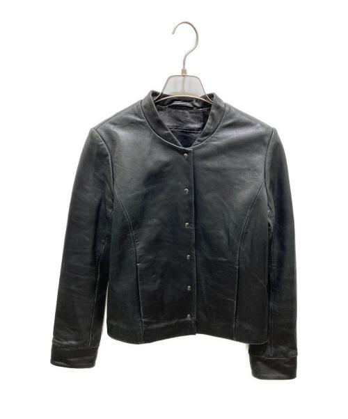 Comptoir des Cotonniers（コントワー・デ・コトニエ）Comptoir des Cotonniers (コントワー・デ・コトニエ) シープレザージャケット ブラック サイズ:XSの古着・服飾アイテム