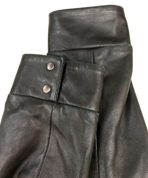 Comptoir des Cotonniers（コントワー・デ・コトニエ）Comptoir des Cotonniers (コントワー・デ・コトニエ) シープレザージャケット ブラック サイズ:XSの古着・服飾アイテム