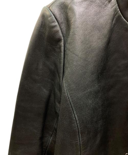 Comptoir des Cotonniers（コントワー・デ・コトニエ）Comptoir des Cotonniers (コントワー・デ・コトニエ) シープレザージャケット ブラック サイズ:XSの古着・服飾アイテム