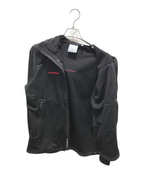 MAMMUT（マムート）MAMMUT (マムート) アルティメイト 7 ソフトシェル フーデッド ジャケット　1011-02490 ブラック サイズ:Mの古着・服飾アイテム