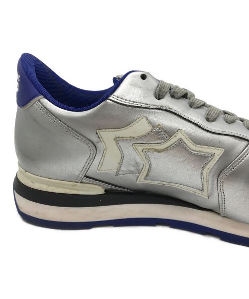 atlantic stars（アトランティックスターズ）atlantic stars (アトランティックスターズ) ローカットスニーカー　ANTARES AS1ARGB11B0 シルバー サイズ:44の古着・服飾アイテム