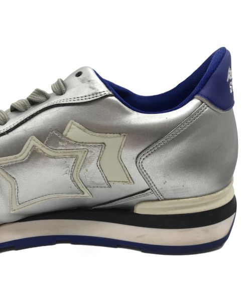atlantic stars（アトランティックスターズ）atlantic stars (アトランティックスターズ) ローカットスニーカー　ANTARES AS1ARGB11B0 シルバー サイズ:44の古着・服飾アイテム