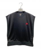 Needlesニードルズ）の古着「Sleeveless Sweat　KP392」｜ブラック