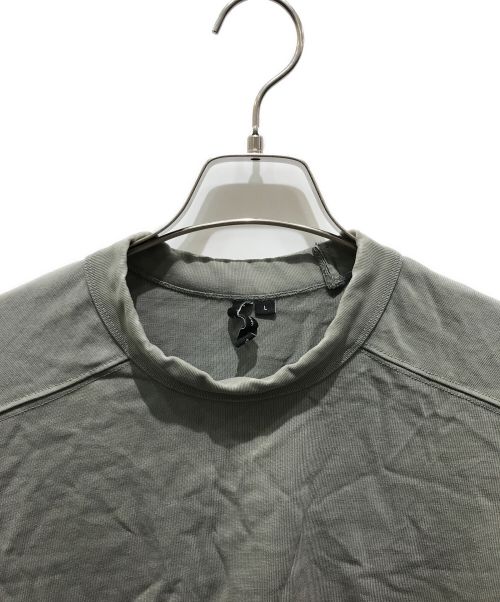 entire studios（エンタイアスタジオ）entire studios (エンタイアスタジオ) HEAVY LS TEE グレー サイズ:Lの古着・服飾アイテム