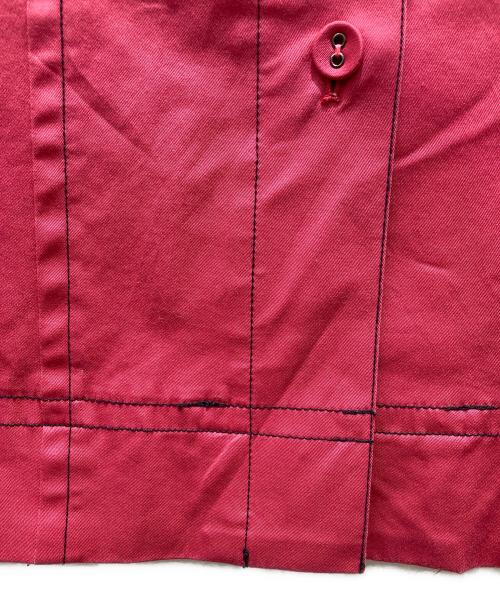 Diagram GRACE CONTINENTAL（ダイアグラム グレースコンチネンタル）Diagram GRACE CONTINENTAL (ダイアグラム グレースコンチネンタル) ステッチロングスカート　39121078-0 ピンク サイズ:38の古着・服飾アイテム