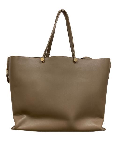 EPOR（エポール）EPOR (エポール) Y BAG Wide トートバッグ ベージュの古着・服飾アイテム