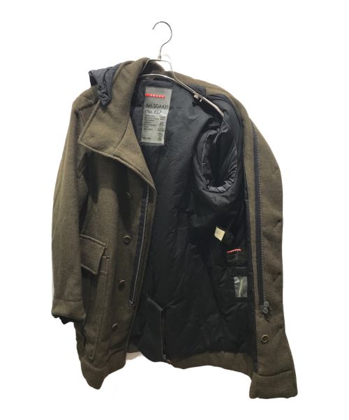 PRADA SPORTS（プラダスポーツ）PRADA SPORTS (プラダスポーツ) ウールコート　SGA421 カーキ サイズ:50の古着・服飾アイテム