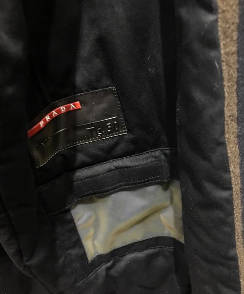 PRADA SPORTS（プラダスポーツ）PRADA SPORTS (プラダスポーツ) ウールコート　SGA421 カーキ サイズ:50の古着・服飾アイテム