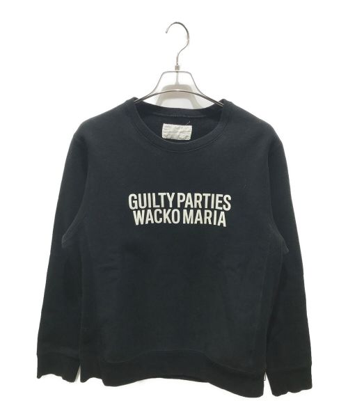 WACKO MARIA（ワコマリア）WACKO MARIA (ワコマリア) クルーネックスウェット ブラック サイズ:Lの古着・服飾アイテム