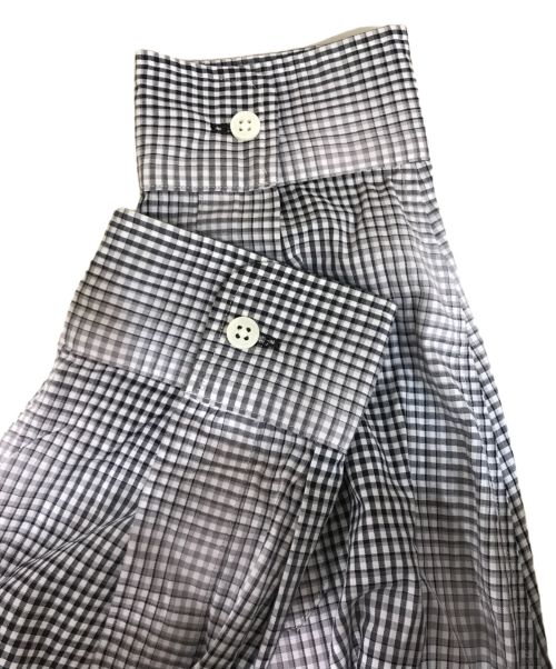 SEDAN ALL-PURPOSE（セダンオールパーパス）SEDAN ALL-PURPOSE (セダンオールパーパス) チェックBDシャツ　SD24S-SH04 ブラック×ホワイト サイズ:Lの古着・服飾アイテム