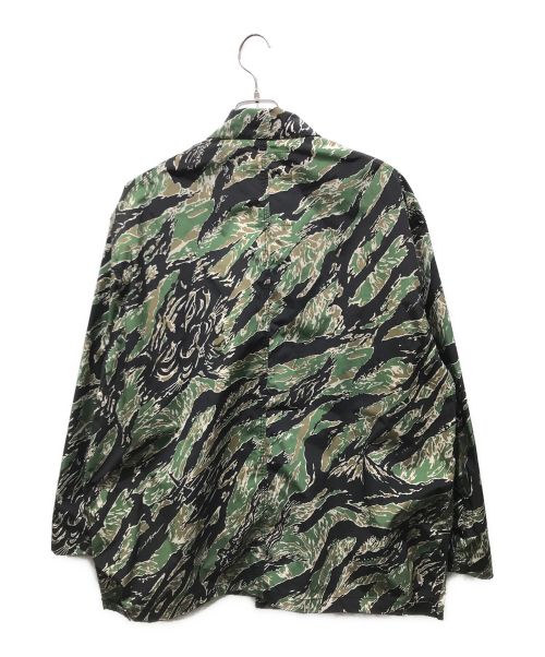 SSZ（エスエスズィー）SSZ EVISEN SKATEBOARDS 高田音楽制作事務所 (タカダオンガクセイサクジムショ) CAMO C/ALL JKT TIGER CAMO　11-18-1667-139 カーキ×ブラック サイズ:Lの古着・服飾アイテム